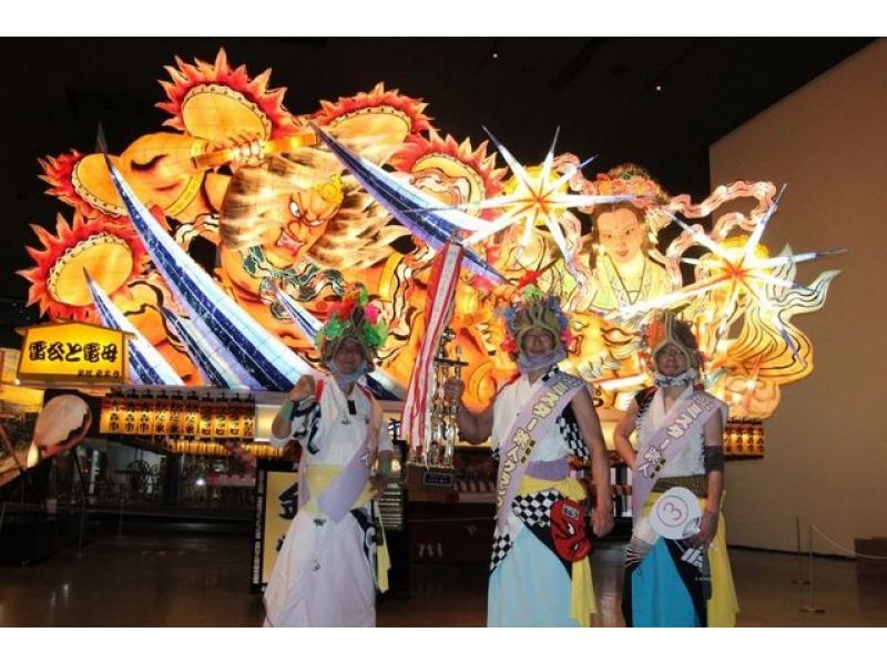 [Aomori Prefecture/Aomori City] Nebuta Festival!! Costume rental, Nebuta music live performance, jumper experience, and Aomori Gyosai Center lunch coupon includedの紹介画像