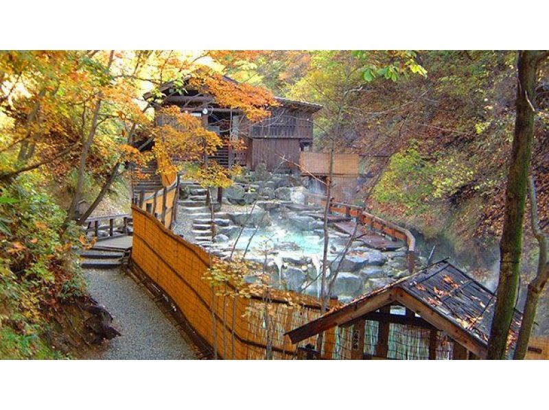 [Yamagata / Zao Onsen] Walking tour of the hot spring town guided by the inn's husband or head clerk / Dispatch of the Hanagasa dance troupe (dance performances, classes, etc.)の紹介画像
