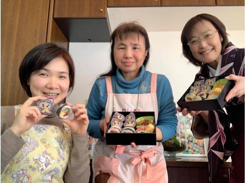 Spring sale underway [Tokyo/Ginza] Sushi roll art! Let's make a ninja bentoの紹介画像