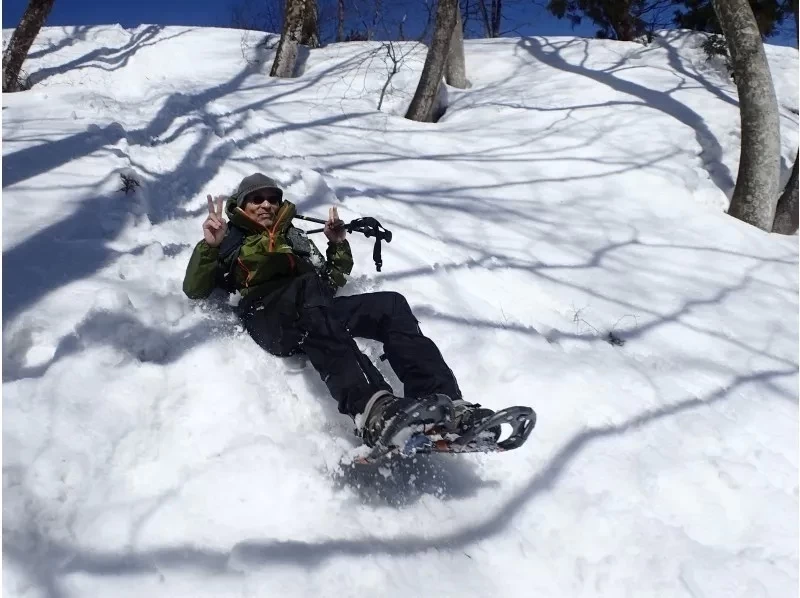 ✴️【นีงาตะ・โทคามาจิ・เดินป่าบนหิมะ】เดินป่าบนหิมะสุดสนุกในเขต "โทคามาจิ" ที่มีหิมะตกหนัก! รวมเวลาจิบชาและแช่น้ำพุร้อน (ครึ่งวัน)⛄️❄️の紹介画像