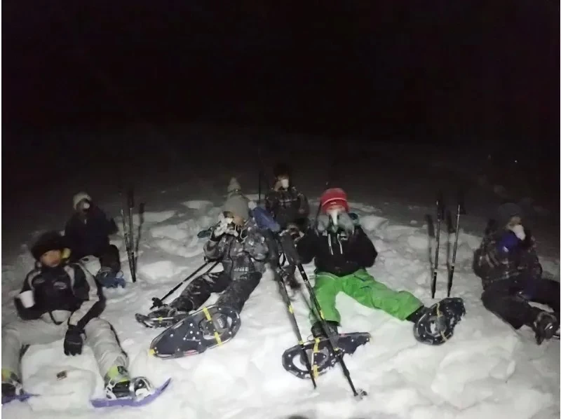 ⭐️【群馬・みなかみ・スノーシュー・ナイト】夜の雪原を歩いてみよう！体力に自信のない方も安心！ガイドつき！⛄️❄️の紹介画像