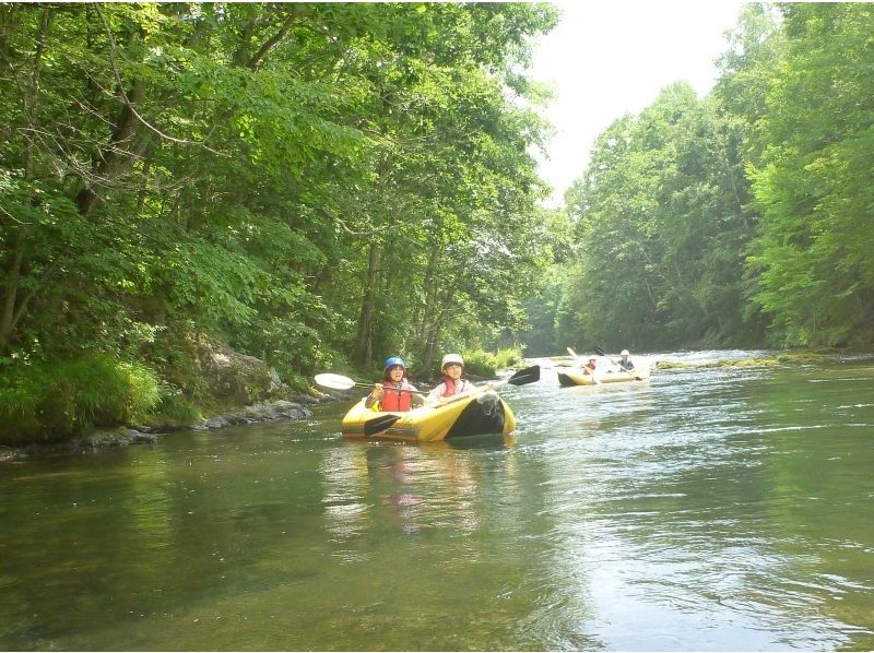 【Tomamu, Furano · For beginners! 】 Leisurely down the river! Inflatable Kayak Sorachi River (Sorachigawa) course 【Number of people discounted! 】の紹介画像