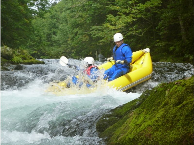 【Tomamu Furano · For experienced people! 】 Down the river! Inflatable Kayak Seesawrapchi River Course 【Pair Discount available! 】の紹介画像