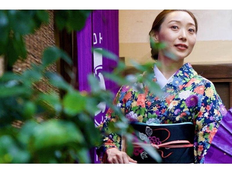 Kimono will be 100 times more fun! Beautiful kimono movements learned from an actress! Let's have a fun matcha experience and wear a beautiful kimono!の紹介画像