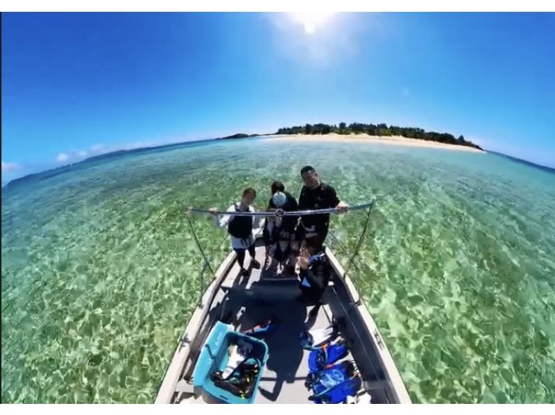 SALE! [Most popular] Private boat snorkeling & deserted island experience 120 minutes. Come empty-handed on the day! Toilets available. Free for children under 3 years old.の紹介画像