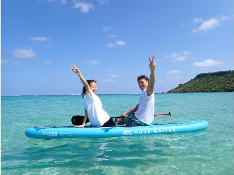 Miyakojima "Experience the Miyako Blue!!" Private chartered SUP tour for one group only ★ Same-day reservations OK! ★ Free photo data!の紹介画像