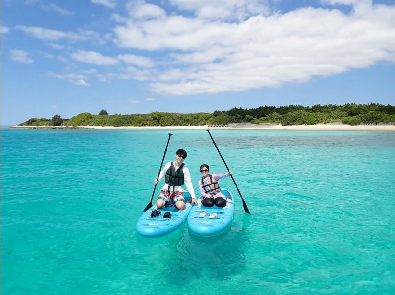 Miyakojima "Experience the Miyako Blue!!" [SUP Tour] ★Recommended for beginners! ★Same-day reservations OK! ★Free photo data!の紹介画像