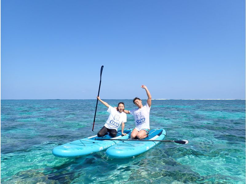 Miyakojima "Experience the Miyako Blue!!" Private chartered SUP tour for one group only ★ Same-day reservations OK! ★ Free photo data!の紹介画像