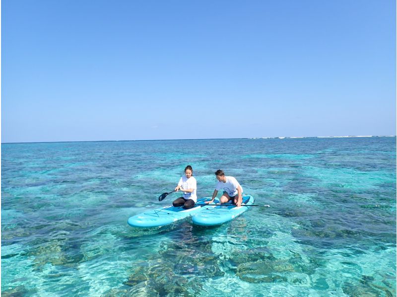 [Miyakojima/Completely reserved] Spring sale underway! Private SUP experience limited to 1 group! Free photo gift & equipment★Beginners and couples welcome (reservations accepted until 12:00 on the day)の紹介画像