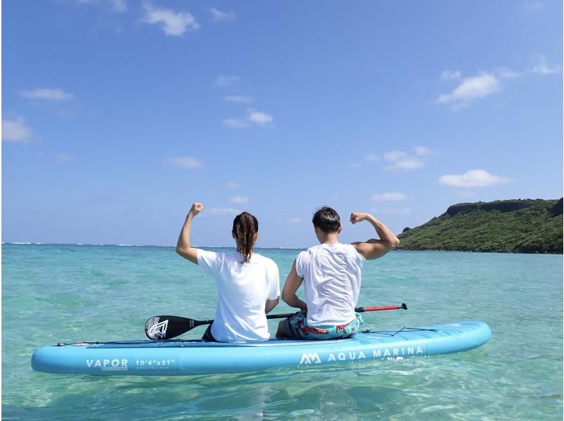 Miyakojima "Experience the Miyako Blue!!" Private chartered SUP tour for one group only ★ Same-day reservations OK! ★ Free photo data!の紹介画像