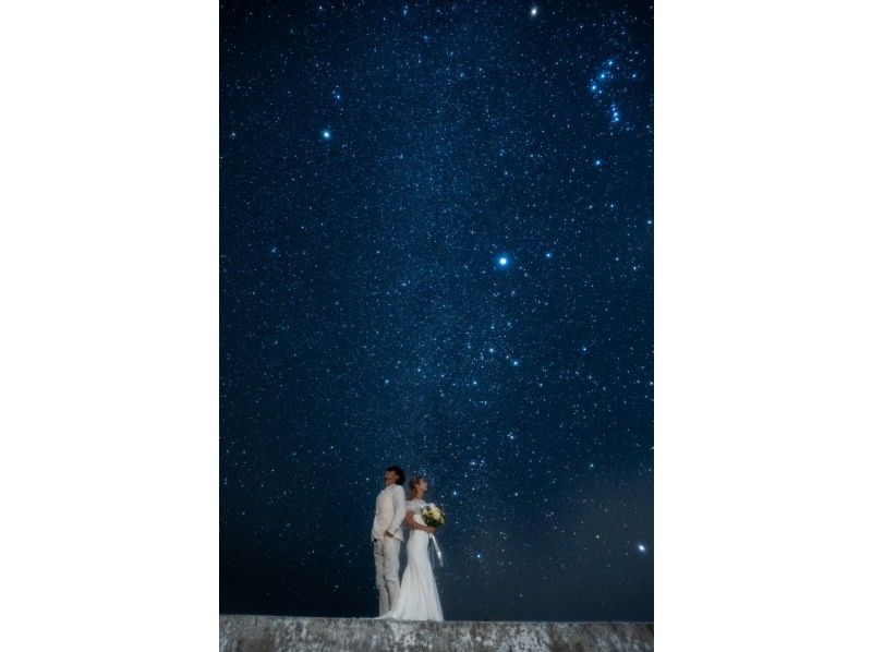 [Okinawa/Miyakojima] Starry sky wedding photo⭐︎Create memories of a lifetime.の紹介画像