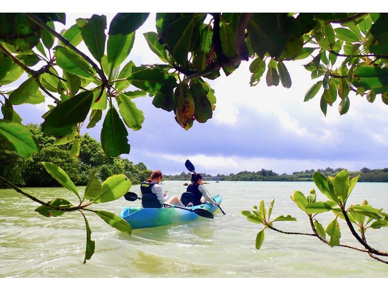 [Okinawa, Miyakojima] A great value set tour! A great value tour that combines the popular sea kayaking tour and sea turtle snorkeling tour!  の紹介画像