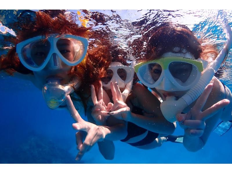 [Year-round tour in Ishigaki Island] A one-day snorkel tour that visits the best spots for manta rays and sea turtles! During the winter season, aim for manta rays on the surface of the water. ♪ From December to the end of March!の紹介画像