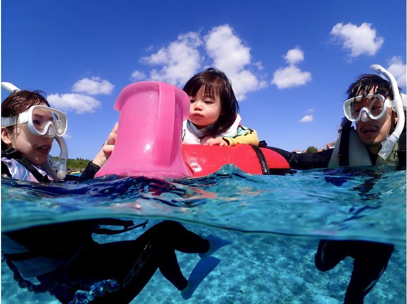 宮古島・2時間【ご家族貸切ウミガメシュノーケルフォトツアー】超お得家族貸切割！高品質写真＆動画付き★追加料金無し★1歳〜OKお子様料金有り！の紹介画像
