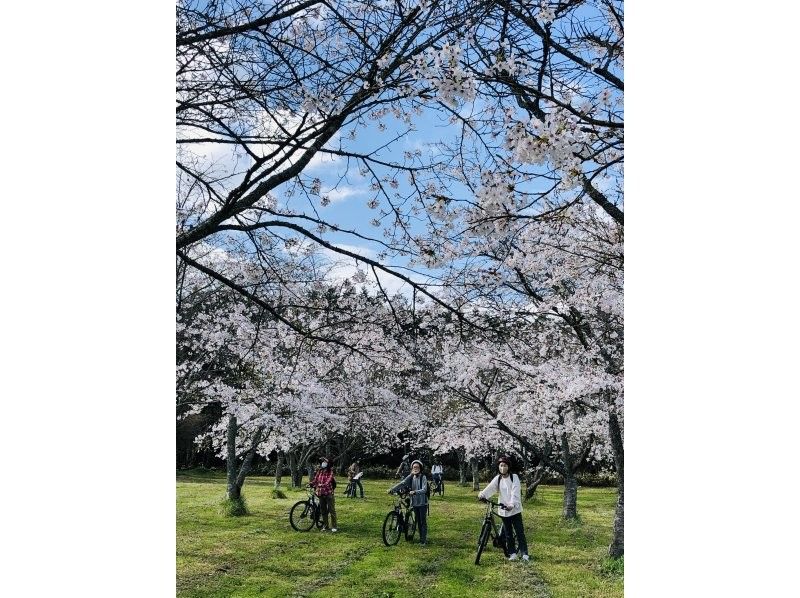 [广岛/北广岛町]春季促销正在进行中！骑着电动自行车享受北广岛町大浅的美丽大自然！ [包括现磨咖啡套装]の紹介画像