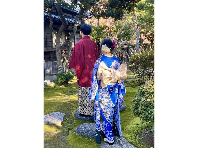 [Right near Niigata Station] Prince and princess style | Furisode rental, haori and hakama rental | Festive wear planの紹介画像