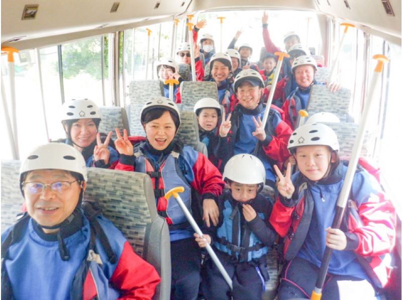 [Gunma/Minakami/Half-day rafting 3 hours/Free tour photos!] <Family discount> A water adventure for the whole family!の紹介画像