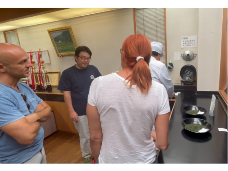 [Shizuoka/Kakegawa] ~ Tea tasting experience at a professional tea shop ~ Tea plantation walk and sencha tea party in tea shopの紹介画像