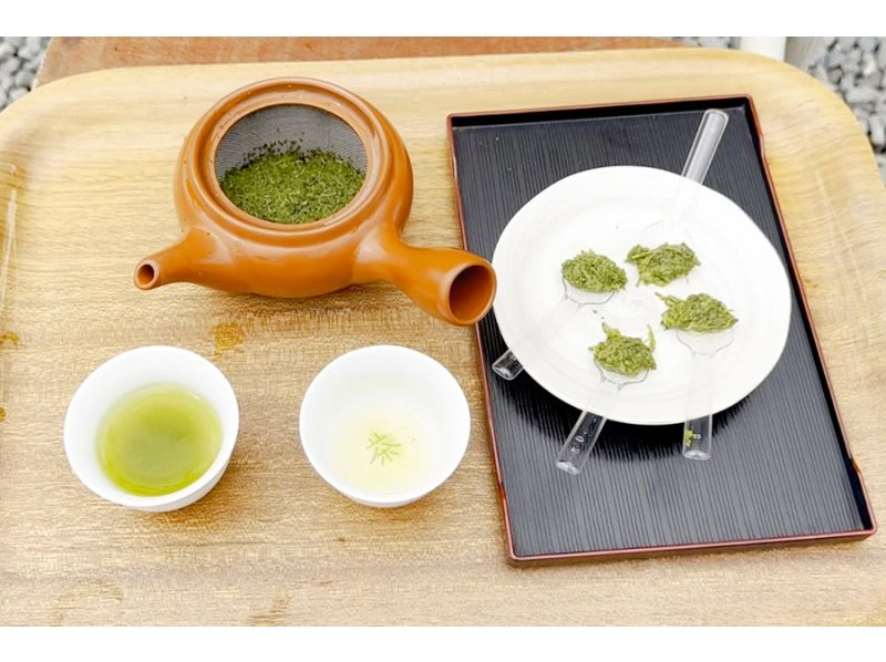 [Shizuoka/Kakegawa] ~ Tea tasting experience at a professional tea shop ~ Tea plantation walk and sencha tea party in tea shopの紹介画像
