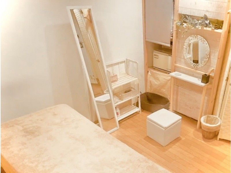 [Ebisu] Beautiful skin facial treatment + facial massage + décolleté treatment + hand reflexology + foot reflexology 5 plan 180 minutes ☆の紹介画像