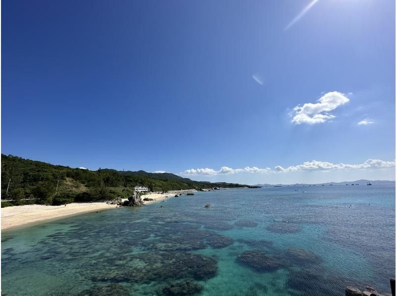 Okinawa, Motobu Town, Gorilla Chop Beach Fun Diving is very popular among beginners and divers who have never divered before. Free GoPro photo data service and all equipment rental fees are included!の紹介画像