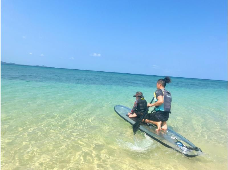 SALE！【沖縄・石垣島 プライベートビーチで行う貸切ツアー】シュノーケリング or クリアサップ（SUP）お選びください♪の紹介画像