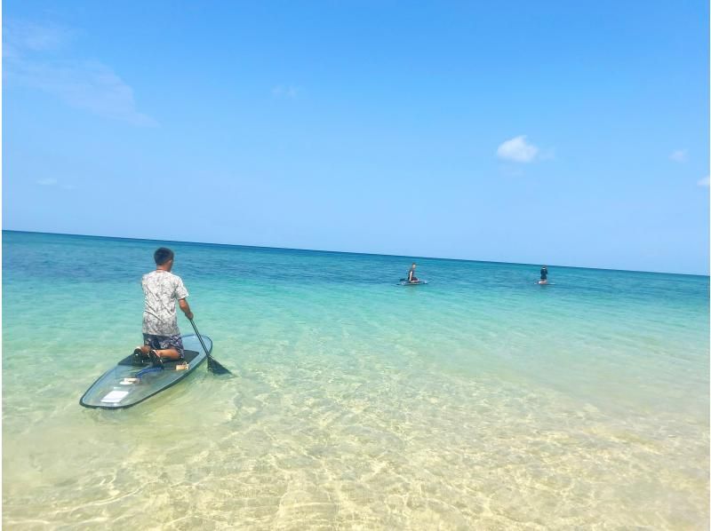 SALE！【沖縄・石垣島 プライベートビーチで行う貸切ツアー】シュノーケリング or クリアサップ（SUP）お選びください♪の紹介画像