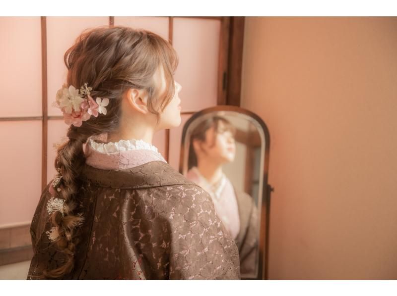 [Tokyo/Asakusa/Asakusa Main Store] Kimono rental plan with studio photo shoot! Even if it rains, you can still take great photos with studio photography!の紹介画像