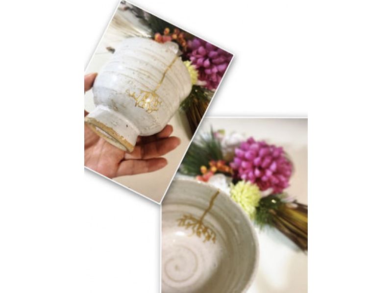 【大阪・箕面】日本で簡単金継ぎ体験　自宅ワークショップ（お茶・和菓子付き）の紹介画像