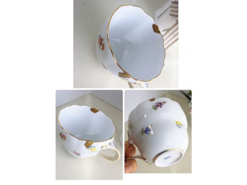 【大阪・箕面】日本で簡単金継ぎ体験　自宅ワークショップ（お茶・和菓子付き）の紹介画像