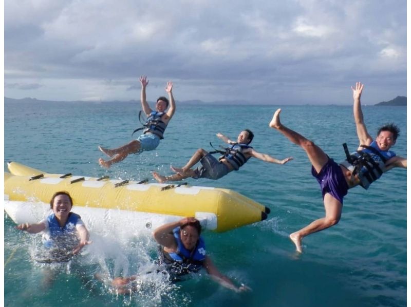 浜比嘉ビーチ開催　地域最安値　最大７種類遊び方無限大コース