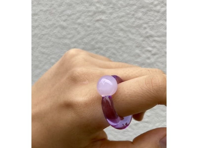 【東京都・高円寺】人気のガラスの指輪作りにカラーリング登場の紹介画像