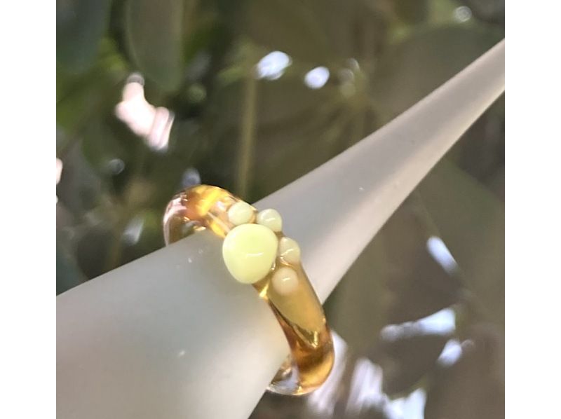 【東京都・高円寺】人気のガラスの指輪作りにカラーリング登場の紹介画像