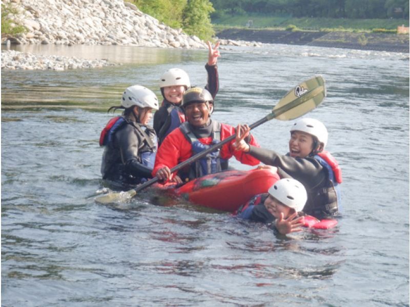 [Gunma/Minakami/Half-day rafting 3 hours] Group discount plan  Free equipment rental