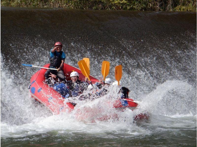 [Gunma/Minakami/Half-day rafting 3 hours] Group discount plan  Free equipment rental