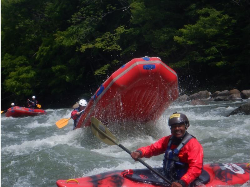 [Gunma/Minakami/Half-day rafting 3 hours] Group discount plan  Free equipment rental