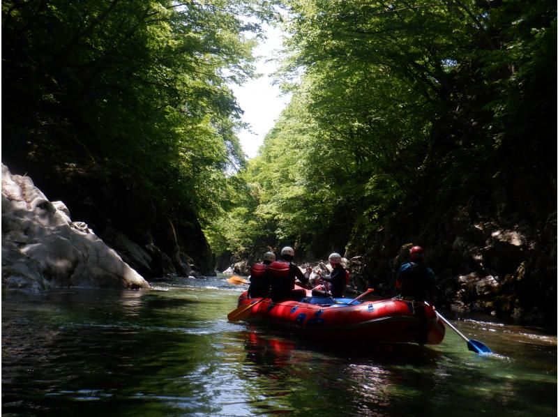 [Gunma/Minakami/Half-day rafting 3 hours] Group discount plan  Free equipment rental