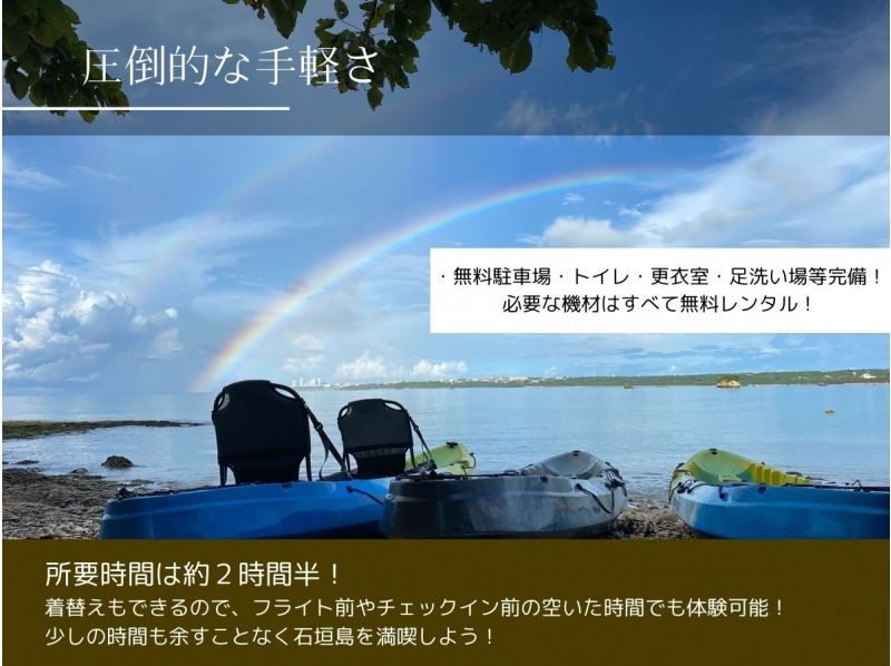 石垣島人気スポットで宮良川マングローブカヤック！★グループ割★４名様以上で１人3,900円◆安心の少人数制＆背もたれ付◆撮影付き◆通常プランの紹介画像