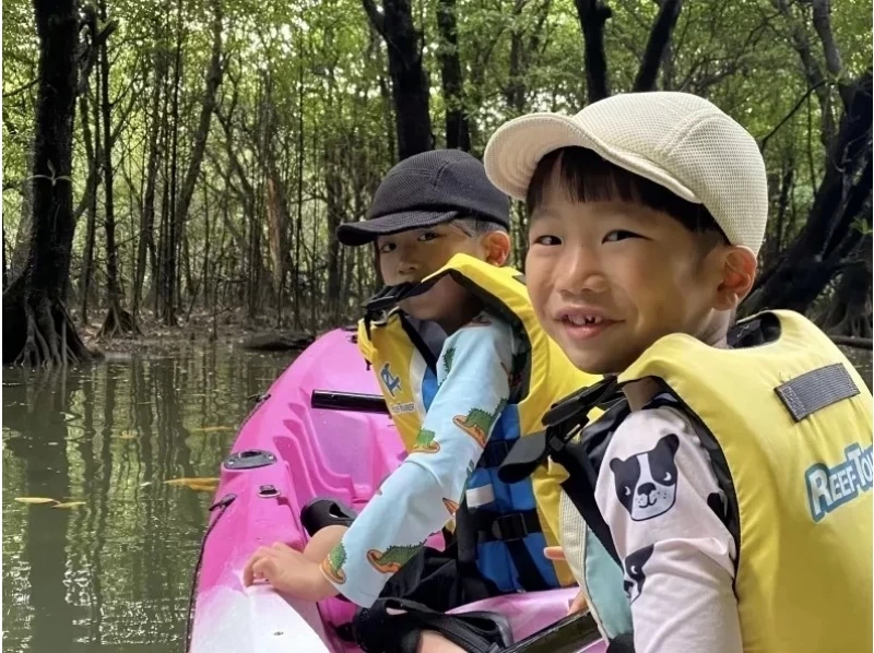 【石垣島・宮良川】人気スポットでマングローブカヤック！◆超快適背もたれ付＆安心の少人数制◆【グループ割有り】【撮影データプレゼント】の紹介画像