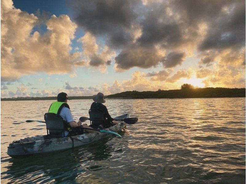 【石垣島/２時間】☆煌びやかなサンセット&times;夜のマングローブ&times;星空ナイトカヤック☆わくわくの大人気欲張体験ツアー♪【宮良川出発】の紹介画像