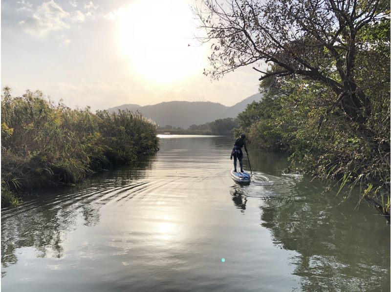 [Shiga/Omihachiman] ☆Suigo SUP cruise in Azuchihachiman, one of the eight scenic views of Lake Biwa☆ Suigo SUP cruise! !The maze-like excitement is the best! ! 1 hour courseの紹介画像