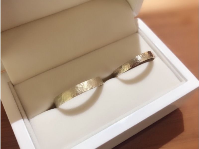 [京都/下京區]世界上獨一無二的手工戒指/配對體驗！ （黃銅或銀）の紹介画像
