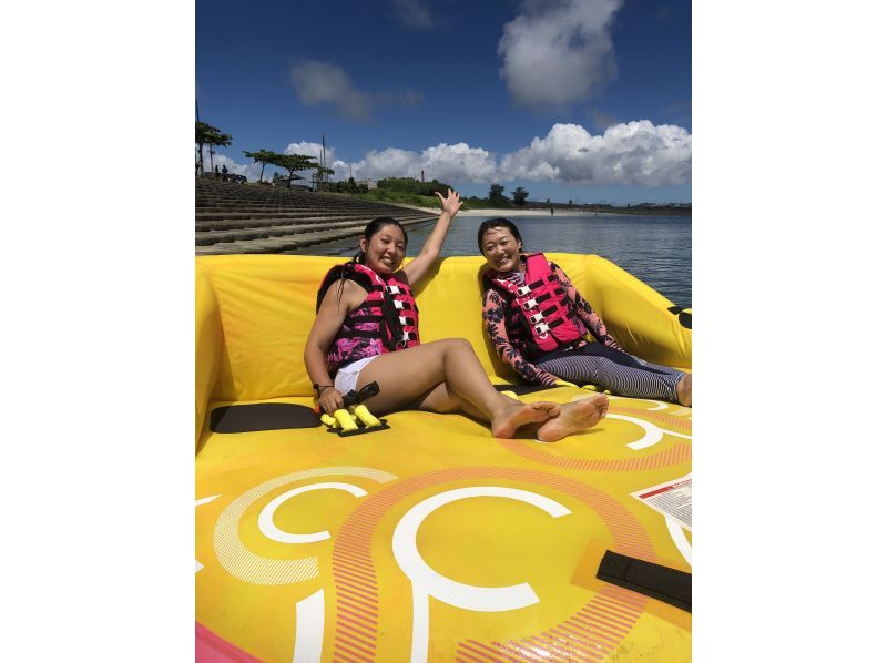 [Departing from Okinawa/Undersea Road/Hamahiga Island] Custom-made marine sports 3-hour extremely popular greedy and luxurious 3-hour plan! If in doubt, you can't go wrong! Very popular with the group!の紹介画像