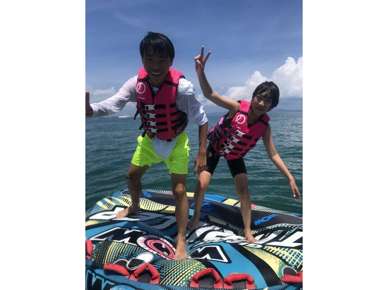 Very popular! You can even go to a deserted island! [From Hamahiga Island, Okinawa] Custom-made marine sports for 3 hours Very popular A greedy and luxurious 3-hour plan! If you're unsure, you can't go wrongの紹介画像