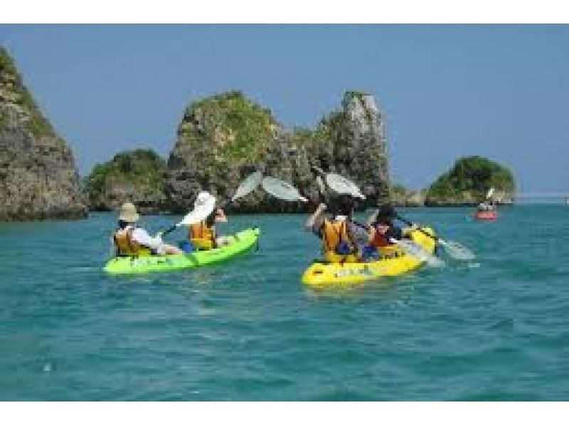 [沖繩/宮古島]乘坐皮划艇Uni-no-hama！在世界上最美麗的海域之一的宮古島的大海中留下一生難忘的回憶！ <附贈照片>！附帶安全指南支援！の紹介画像