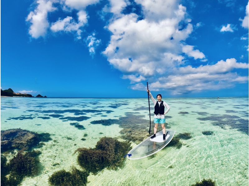 Ishigaki Island's No. 1 spot "Kabira" Clear Sup or Sup [Free high-quality drone video and photography ✖️ SLR ✖︎ GoPro rental available] Private charter also available!の紹介画像