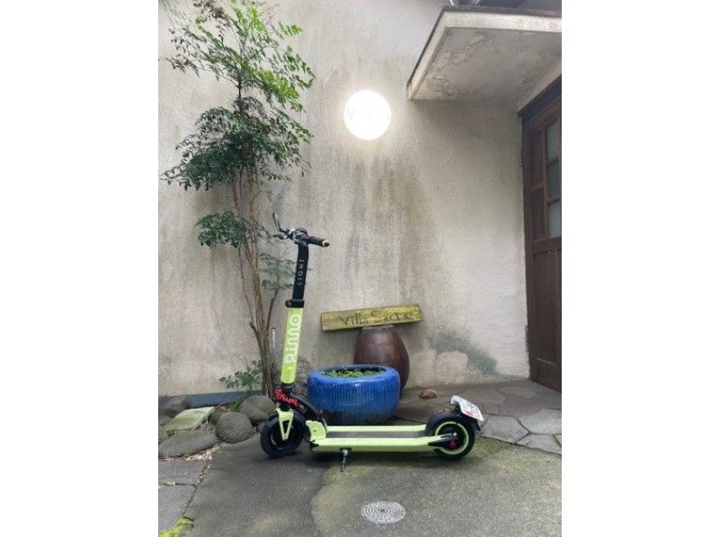 [Kanagawa/Kamakura/Enoshima] Even beginners can use the "electric scooter" that can be rented at a facility 3 minutes from the station with peace of mind!の紹介画像