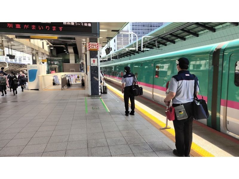 東京駅新幹線ホームガイドツアー（E8/W7/E6/H5系見学＆新幹線清掃員「7分間の奇跡」）/小学生半額の紹介画像