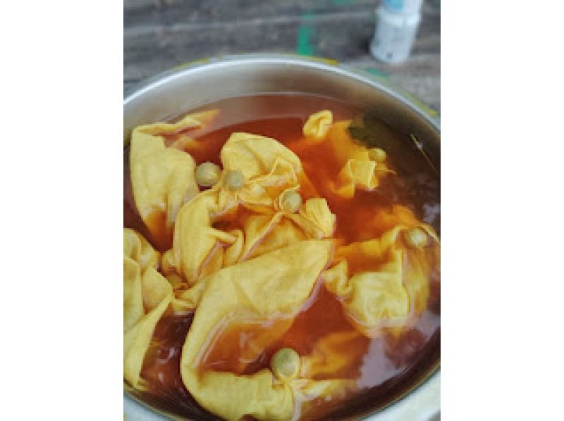 【沖縄　那覇】琉球古民家で体験する　福木染め　ファミリー、女子旅行などにおすすめの紹介画像