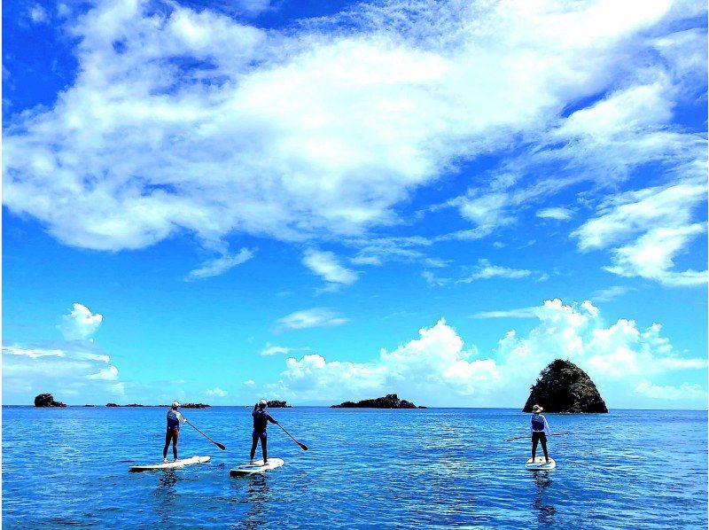 [Shizuoka, Shimoda/Tonoura Beach] SUP experience & snorkeling 90 minutes with instructor guide!の紹介画像